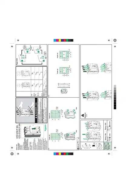 schneider施耐德EZS125E_F MA_EZS-S100E_F MA 马达保护型断路器说明书